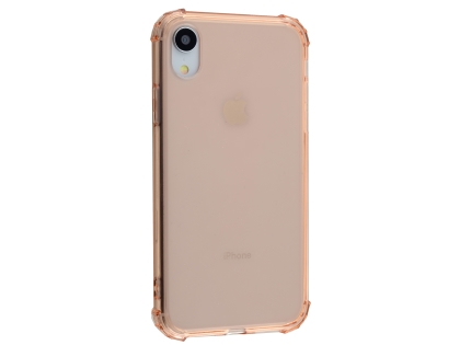 Gel Case with Bumper Edges for iPhone XR - Rose Gold