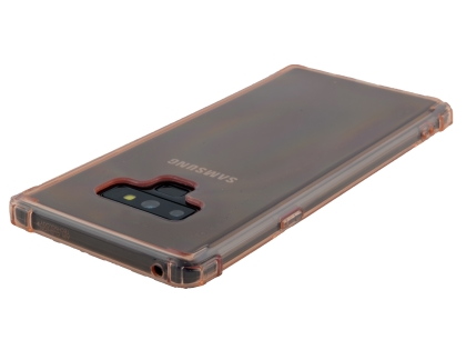 Gel Case with Bumper Edges for Samsung Galaxy Note9 - Rose Gold Soft Cover