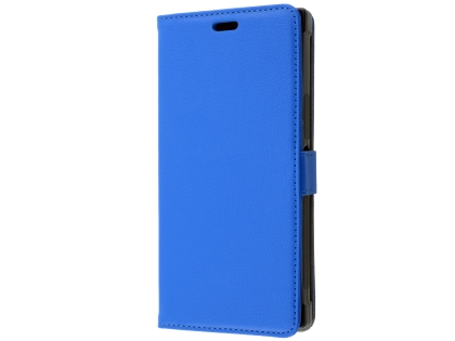 Synthetic Leather Wallet Case with Stand for Razer Phone 2 - Blue