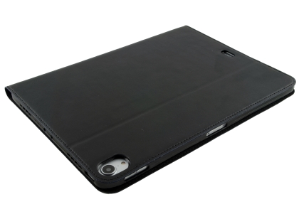 Premium Genuine Leather Slim Portfolio Case with Stand for iPad Pro 11 1st Gen (2018) - Black