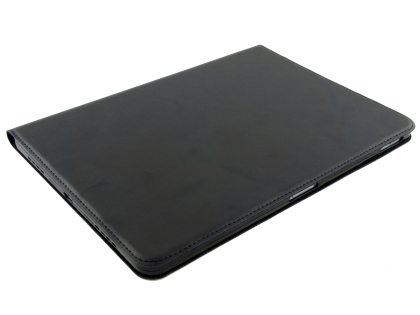Premium Genuine Leather Slim Portfolio Case with Stand for iPad Pro 11 1st Gen (2018) - Black