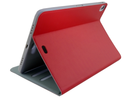 Premium Genuine Leather Slim Portfolio Case with Stand for iPad Pro 11 - Red Premium Genuine Leather Slim Portfolio Case with Stand for iPad Pro 11 - Red