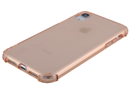 Gel Case with Bumper Edges for iPhone XR - Rose Gold