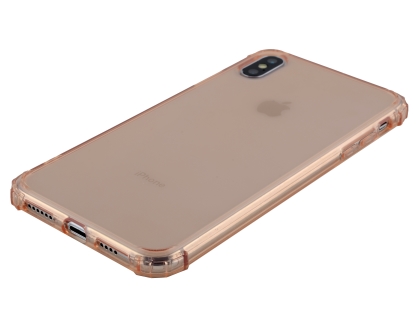 Gel Case with Bumper Edges for iPhone Xs/X - Rose Gold