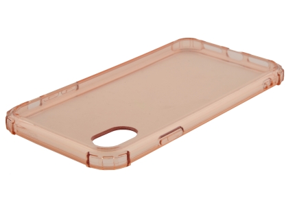 Gel Case with Bumper Edges for iPhone Xs/X - Rose Gold