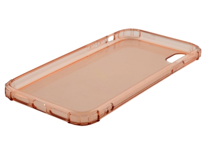Gel Case with Bumper Edges for iPhone Xs/X - Rose Gold