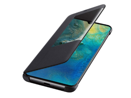 Official Huawei Mate 20 Smart View Flip Case - Black