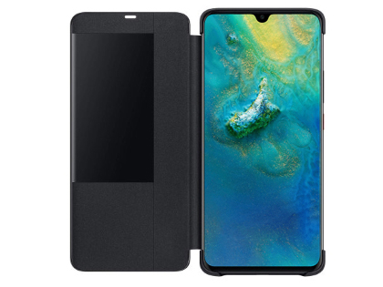 Official Huawei Mate 20 Smart View Flip Case - Black