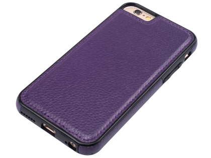 Synthetic Leather Back Cover for iPhone 6s/6 - Purple