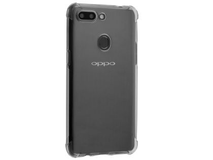 Gel Case with Bumper Edges for OPPO AX7 - Clear Soft Cover