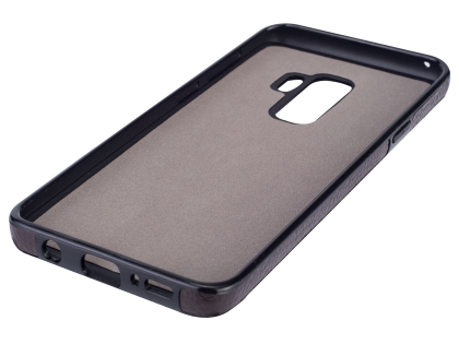 Synthetic Leather Back Cover for Samsung Galaxy S9+ - Brown