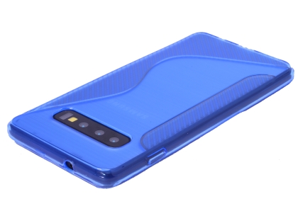 Wave Case for Samsung Galaxy S10+ - Blue