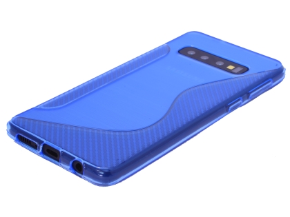 Wave Case for Samsung Galaxy S10+ - Blue