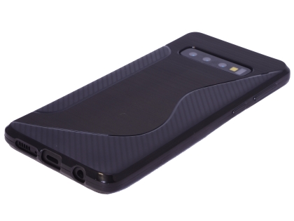 Wave Case for Samsung Galaxy S10+ - Black