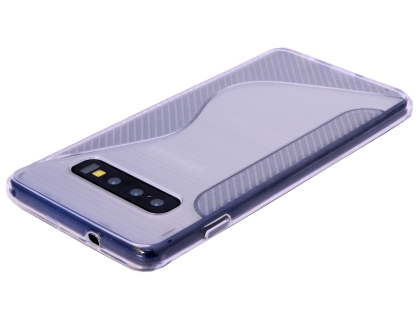 Wave Case for Samsung Galaxy S10+ - Clear