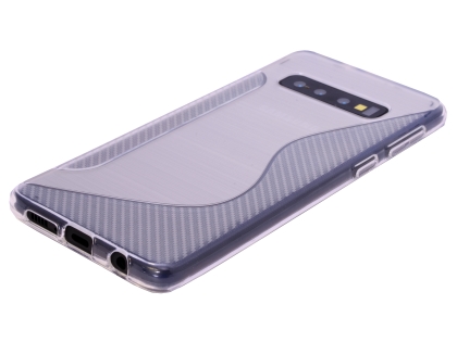 Wave Case for Samsung Galaxy S10+ - Clear