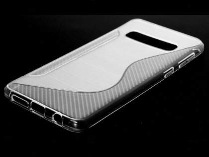 Wave Case for Samsung Galaxy S10+ - Clear