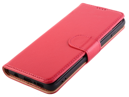 Premium Leather Wallet Case for Samsung Galaxy S10+ - Pink