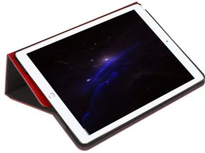 Synthetic Leather Flip Case with Stand for iPad Air 3rd Gen (2019) - Red