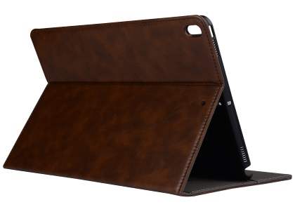 Synthetic Leather Flip Case with Stand for iPad Air 3rd Gen (2019) - Brown