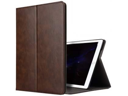 Synthetic Leather Flip Case with Stand for iPad Air 3rd Gen (2019) - Brown
