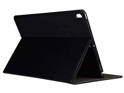 Synthetic Leather Flip Case with Stand for iPad Air 3rd Gen (2019) - Black