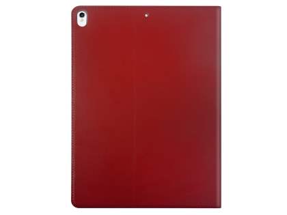 Premium Genuine Leather Slim Portfolio Case with Stand for iPad Air 3rd Gen (2019) - Red