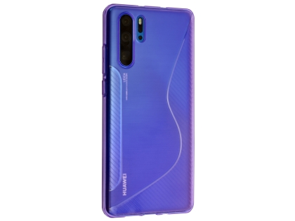 Wave Case for Huawei P30 Pro - Purple Soft Cover