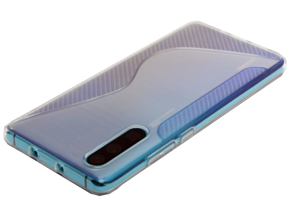 Wave Case for Huawei P30 - Clear