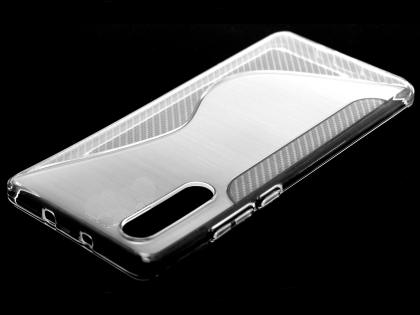 Wave Case for Huawei P30 - Clear