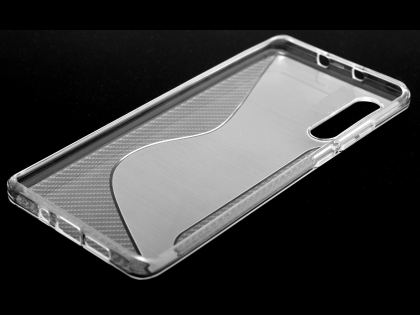 Wave Case for Huawei P30 - Clear