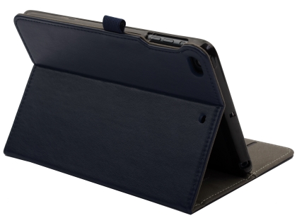 Synthetic Leather Case with Stand for iPad Mini (2019) - Navy Synthetic Leather Case with Stand for iPad Mini (2019) - Navy