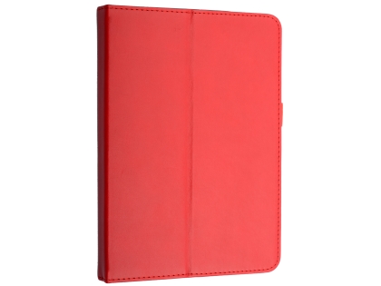 Synthetic Leather Case with Stand for iPad Mini (2019) - Red