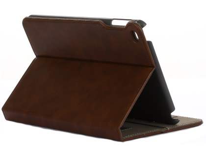Synthetic Leather Case with Stand for iPad Mini (2019) - Brown Synthetic Leather Case with Stand for iPad Mini (2019) - Brown