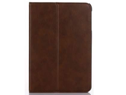 Synthetic Leather Case with Stand for iPad Mini (2019) - Brown