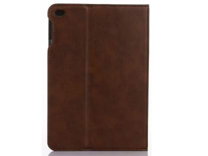 Synthetic Leather Case with Stand for iPad Mini (2019) - Brown