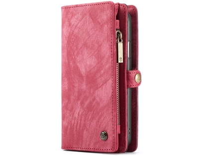 CaseMe 2-in-1 Synthetic Leather Wallet Case for iPhone XR - Pink/Blush CaseMe 2-in-1 Synthetic Leather Wallet Case for iPhone XR - Pink/Blush