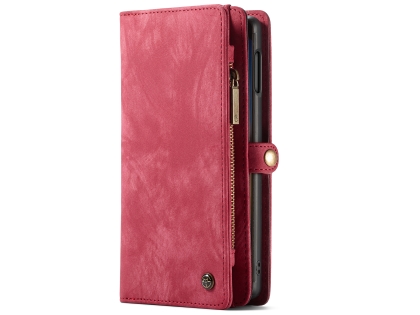 CaseMe 2-in-1 Synthetic Leather Wallet Case for Samsung Galaxy S10e - Pink/Blush