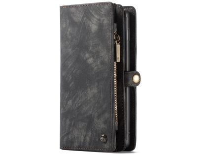 CaseMe 2-in-1 Synthetic Leather Wallet Case for Samsung Galaxy S10 - Khaki/Grey CaseMe 2-in-1 Synthetic Leather Wallet Case for Samsung Galaxy S10 - Khaki/Grey