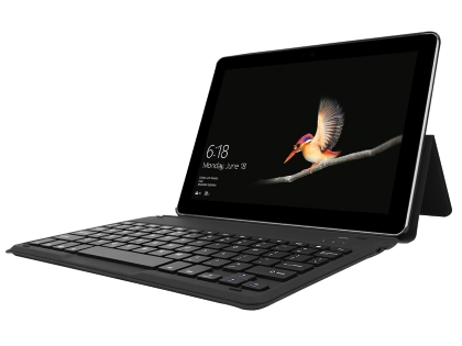 Smart Bluetooth Keyboard Case for Microsoft Surface Go - Black