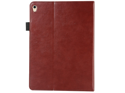 Synthetic Leather Flip Case with Stand for iPad Pro 11 1st Gen (2018) - Burgundy