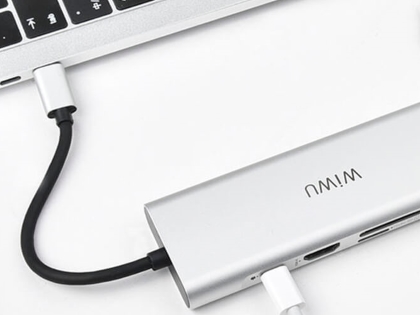 WiWU 9-in-1 Apollo USB-C Hub - Silver