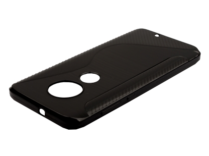 Wave Case for Motorola Moto G7 Plus - Black Soft Cover