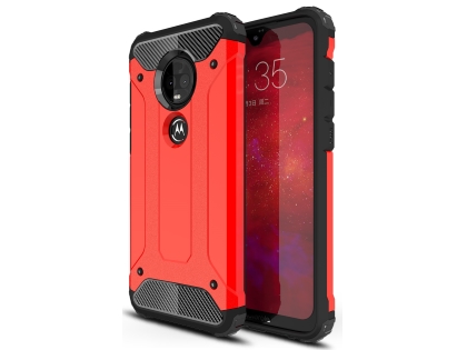 Impact Case for Motorola Moto G7 Plus - Scarlet Red