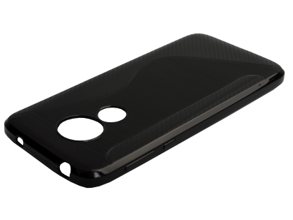Wave Case for Motorola Moto G7 Power - Black Soft Cover
