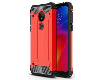 Impact Case for Motorola Moto G7 Power - Red Impact Case