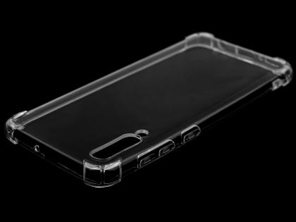 Gel Case with Bumper Edges for Samsung Galaxy A50 - Clear Soft Cover
