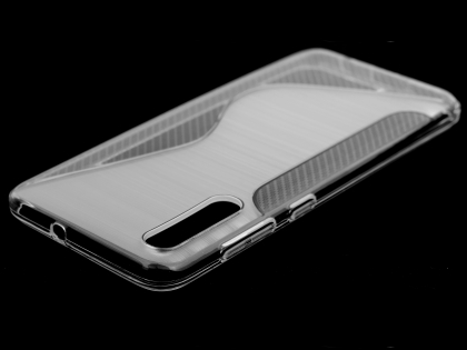 Wave Case for Samsung Galaxy A50 - Clear Soft Cover