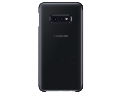 Genuine Samsung Galaxy S10e Clear View Cover - Black