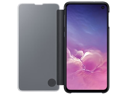 Genuine Samsung Galaxy S10e Clear View Cover - Black